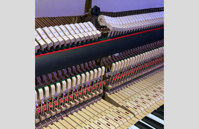 Steinmayer Polished Ebony S110 Upright Piano, Used - All Inclusive Premium Package (SN:640716451) - Image 7